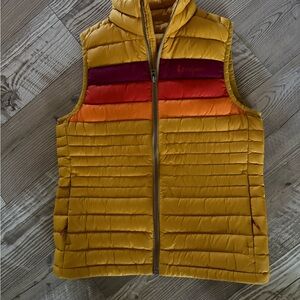 COTOPAXI Women’s Fuego Down Vest Sz Sm Yellow